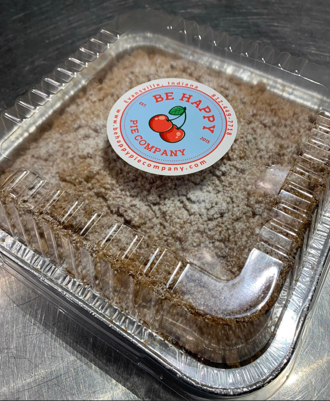 Coffee Cake Pan Be Happy Pie Company
